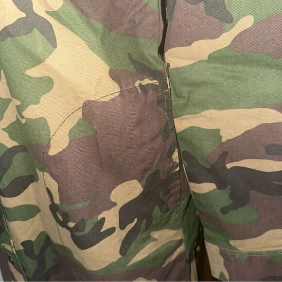 Womens VANS Camouflage long sleeve shirt‎ Dress with pockets XS - Picture 4 of 6